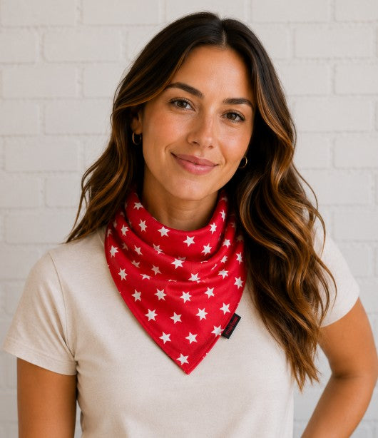 Mad Drool™ Absorbent Bandanas- Americana Collection
