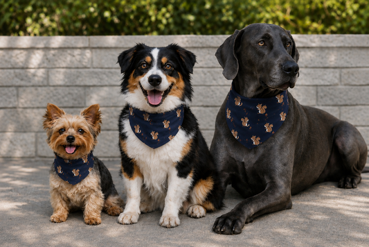 Mad Drool Companion™ Animal Bandanas- Squirrels