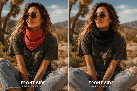 Mad Drool™ Absorbent Bandanas- Hemp