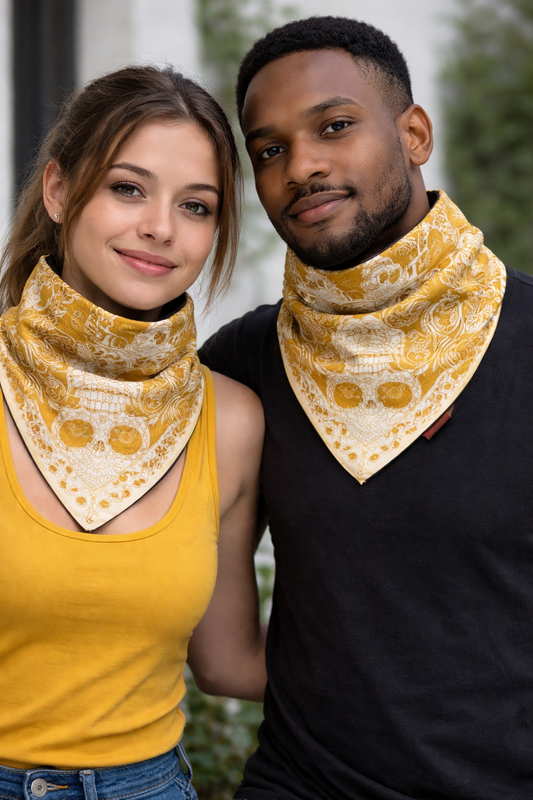 Mad Drool™ Absorbent Bandanas- Skulls